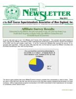 The newsletter of the Golf Course Superintendents Association of New England, Inc. (2012 May)