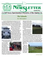 The newsletter of the Golf Course Superintendents Association of New England, Inc. (2012 October)