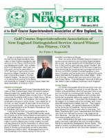 The newsletter of the Golf Course Superintendents Association of New England, Inc. (2013 February)