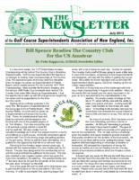 The newsletter of the Golf Course Superintendents Association of New England, Inc. (2013 July)