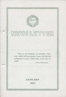 Newsletter. Vol. 9 no. 1 (1937 January)
