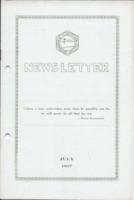 Newsletter. Vol. 9 no. 7 (1937 July)