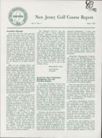 New Jersey golf course report. Vol. 5 no. 1 (1972 April)