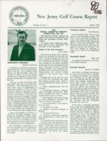 New Jersey Golf Course Report. Vol. 6 no. 1 (1973 March)