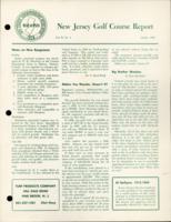 New Jersey golf course report. Vol. 2 no. 4 (1969 August)