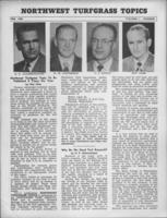 Northwest turfgrass topics. Vol. 1 no. 1 (1959 February)