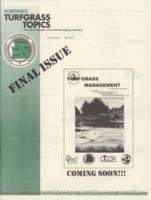 Northwest turfgrass topics. Vol. 40 no. 4 (1997 Fall)