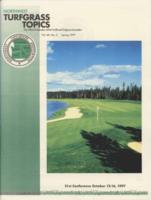 Northwest turfgrass topics. Vol. 40 no. 2 (1997 Spring)