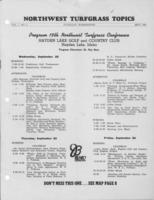 Northwest turfgrass topics. Vol. 7 no. 2 (1965 September)