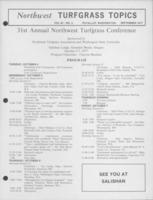 Northwest turfgrass topics. Vol. 20 no. 2 (1977 September)