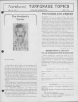 Northwest Turfgrass Topics. Vol. 22 no. 1 (1979 May)