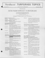 Northwest turfgrass topics. Vol. 25 no. 2 (1982 September)