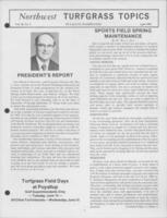 Northwest turfgrass topics. Vol. 26 no. 1 (1983 April)