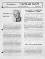 Northwest turfgrass topics. Vol. 27 no. 3 (1984 December)