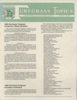 Northwest turfgrass topics. Vol. 33 no. 1 (1989 Fall)