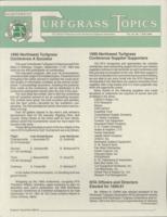 Northwest turfgrass topics. Vol. 34 no. 1 (1990 Fall)