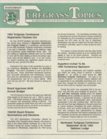 Northwest turfgrass topics. Vol. 37 no. 4 (1994 Summer)