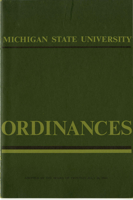  Ordinances. (1964) 