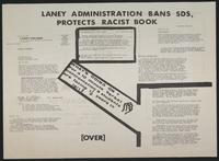 Laney administration bans SDS, protects racist book