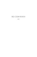 Red Cedar review. Volume 42 (2007)
