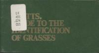 Scotts Guide to the Identification of Grasses