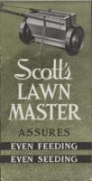 Scott's Lawn Master Assures Even Feeding Even Seeding