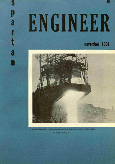 Spartan engineer. Vol. 15 no. 1 (1961 November)