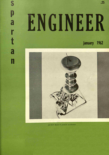Spartan engineer. Vol. 15 no. 2 (1962 January)