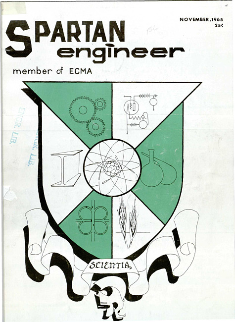 Spartan engineer. Vol. 19 no. 1 (1965 November)