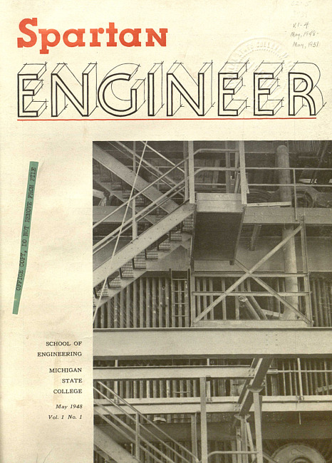 Spartan engineer. Vol. 1 no. 1 (1948 May)