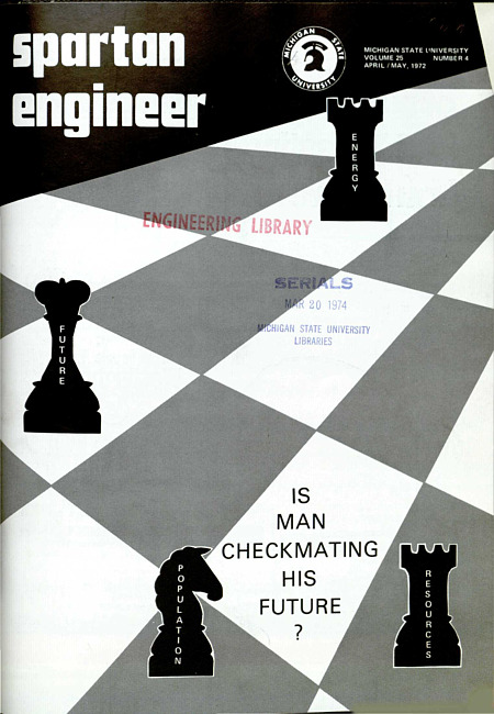 Spartan engineer. Vol. 25 no. 4 (1972 April/May)