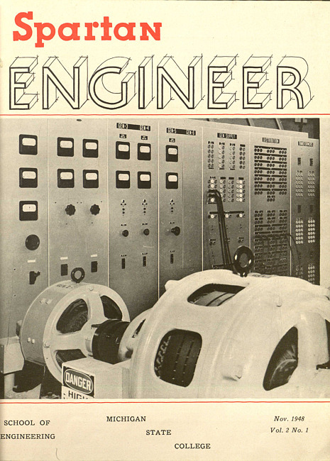 Spartan engineer. Vol. 2 no. 1 (1948 November)