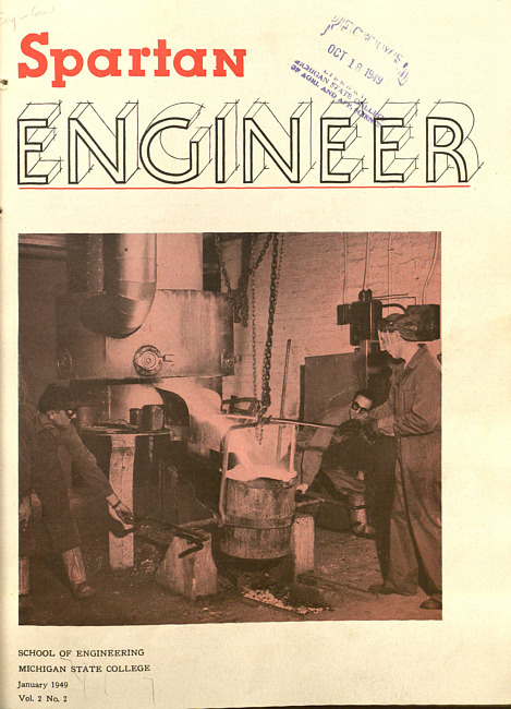 Spartan engineer. Vol. 2 no. 2 (1949 January)