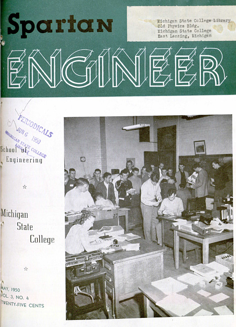 Spartan engineer. Vol. 3 no. 4 (1950 May)