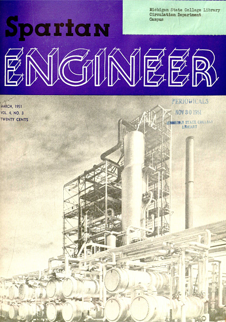 Spartan engineer. Vol. 4 no. 3 (1951 March)