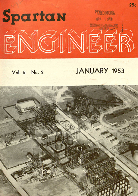 Spartan engineer. Vol. 6 no. 2 (1953 January)