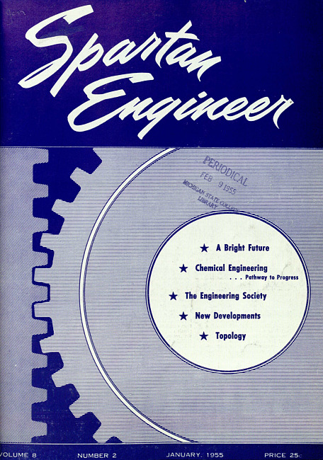 Spartan engineer. Vol. 8 no. 2 (1955 January)