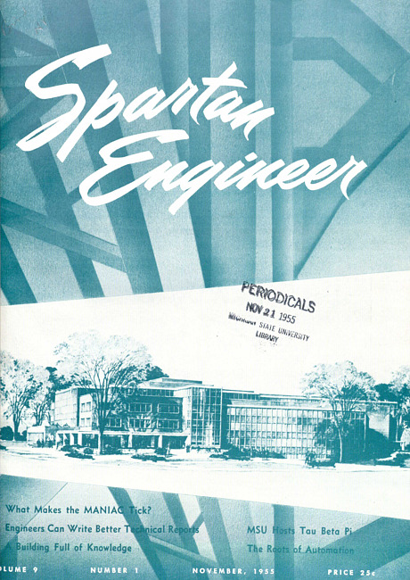 Spartan engineer. Vol. 9 no. 1 (1955 November)