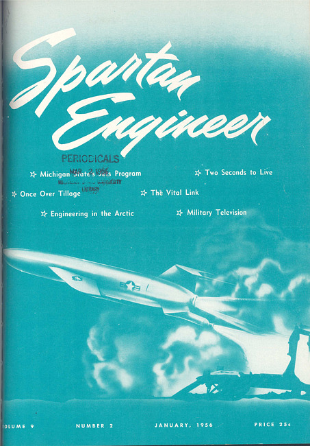 Spartan engineer. Vol. 9 no. 2 (1956 January)