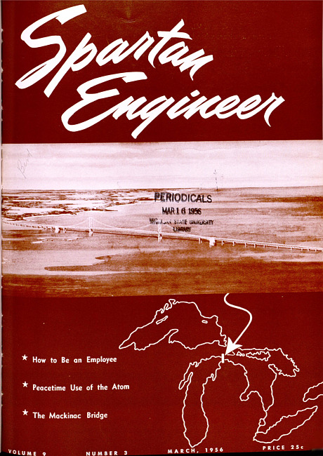 Spartan engineer. Vol. 9 no. 3 (1956 March)