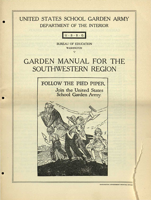 Garden manual for the southwestern region