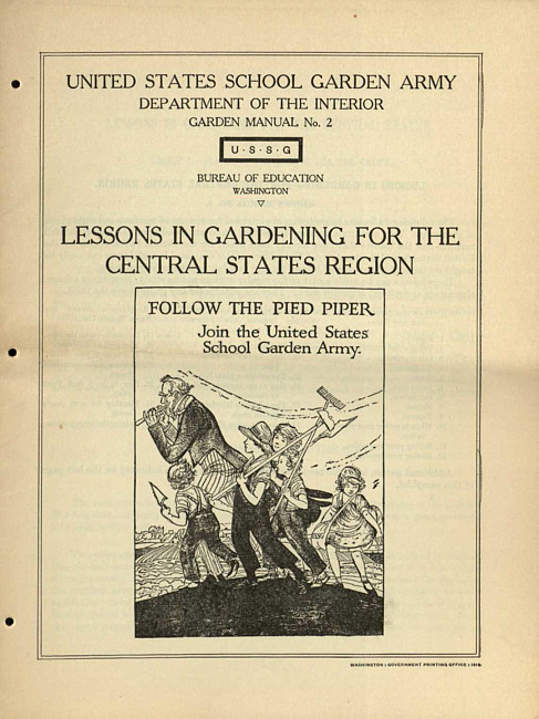 Lessons in gardening for the Central States region