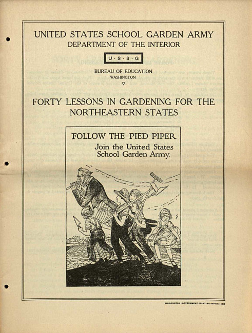 Forty lessons in gardening for the northeastern states