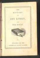 The history of Ann Lively and her Bible
