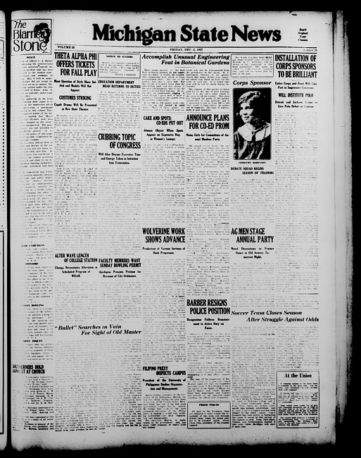 Michigan State news. (1927 December 2)
