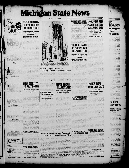 Michigan State news. (1928 October 2)