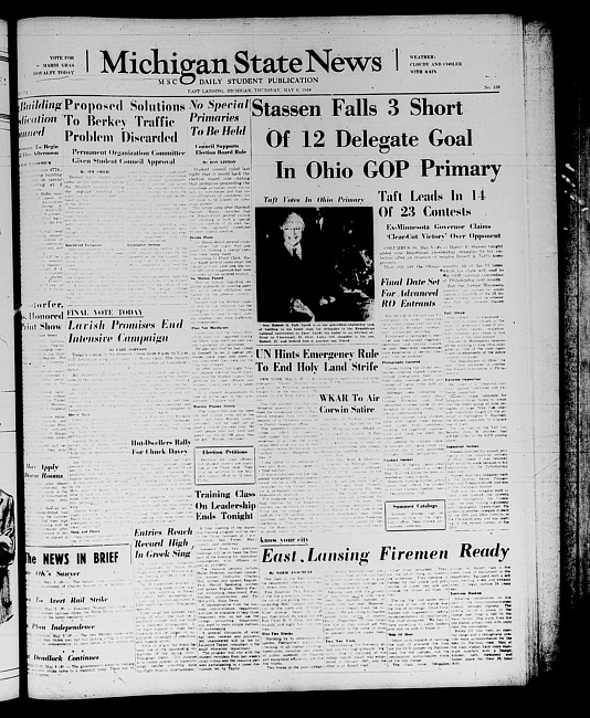 Michigan State news. (1948 May 6)