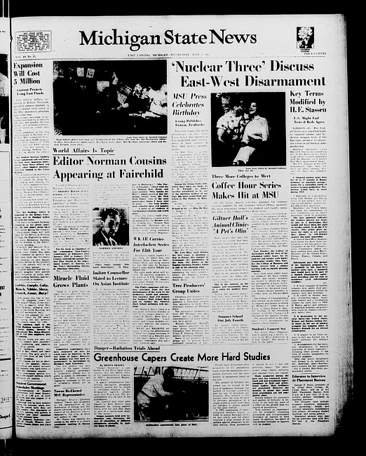 Michigan State news. (1957 July 4)