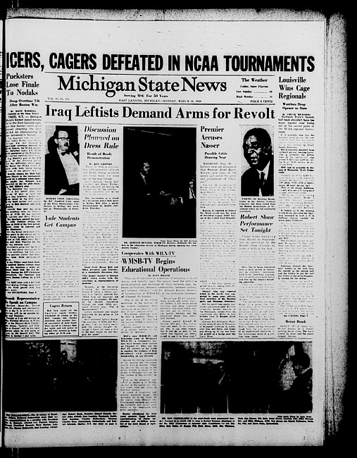 Michigan State news. (1959 March 16)