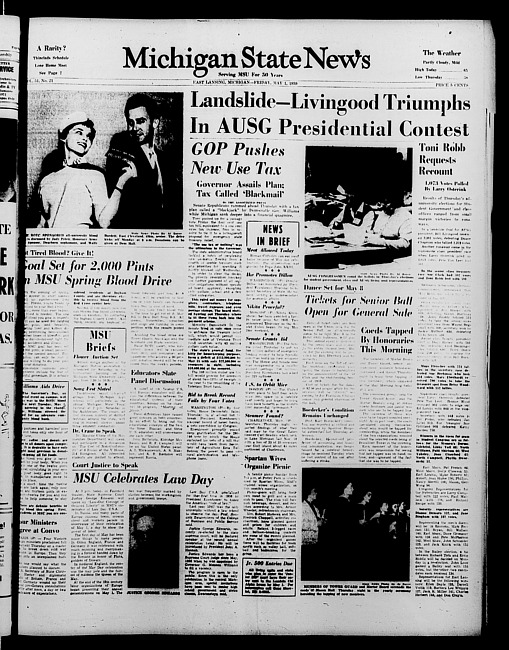 Michigan State news. (1959 May 1)